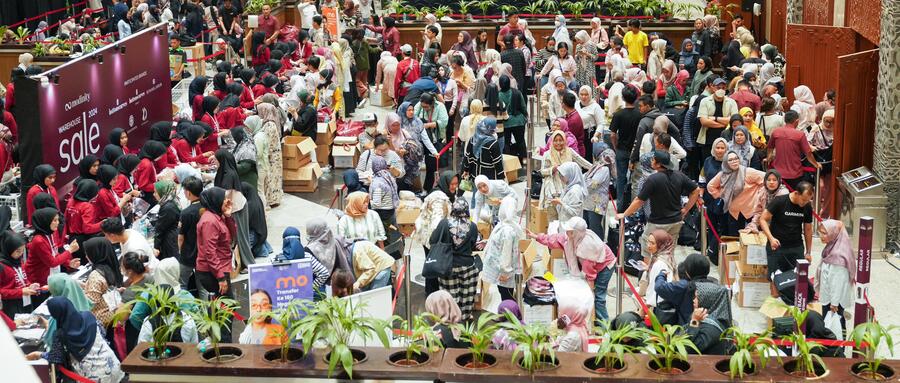 25,000 Visitors in 3 Days: Modinity Warehouse Sale Held on A Larger ...
